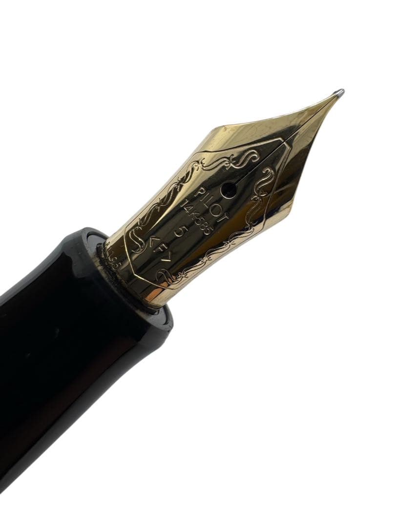 パイロット 万年筆 カスタム LE ブルー系マーブル