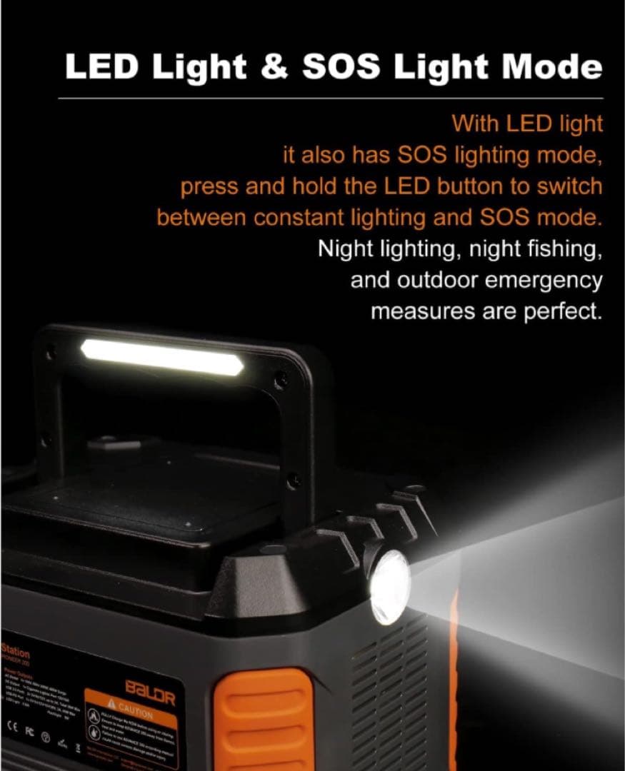 ポータブル電源330W 大容量　防災　キャンプ　アウトドア