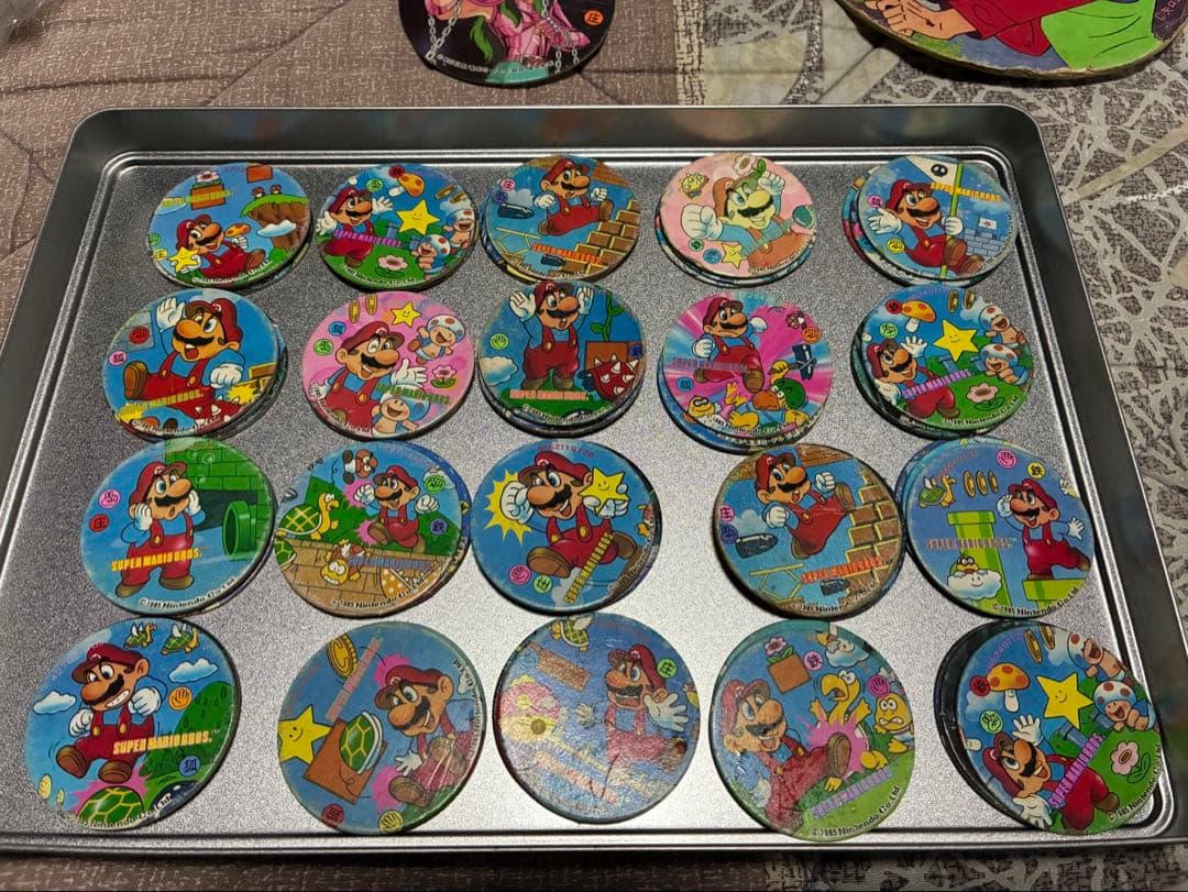 ドラゴンボールZなどレトロめんこ208枚超大量♪特大18cmジャンボメンコ