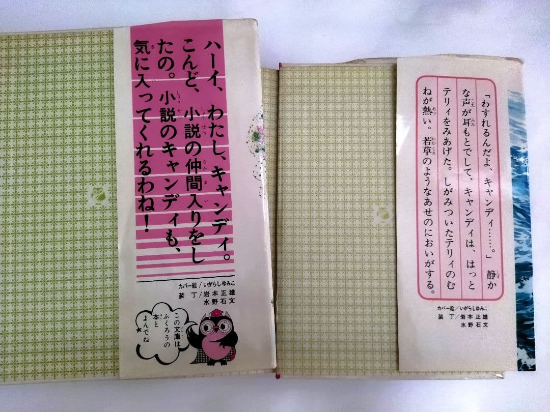 キャンディ・キャンディ小説 1、2セット