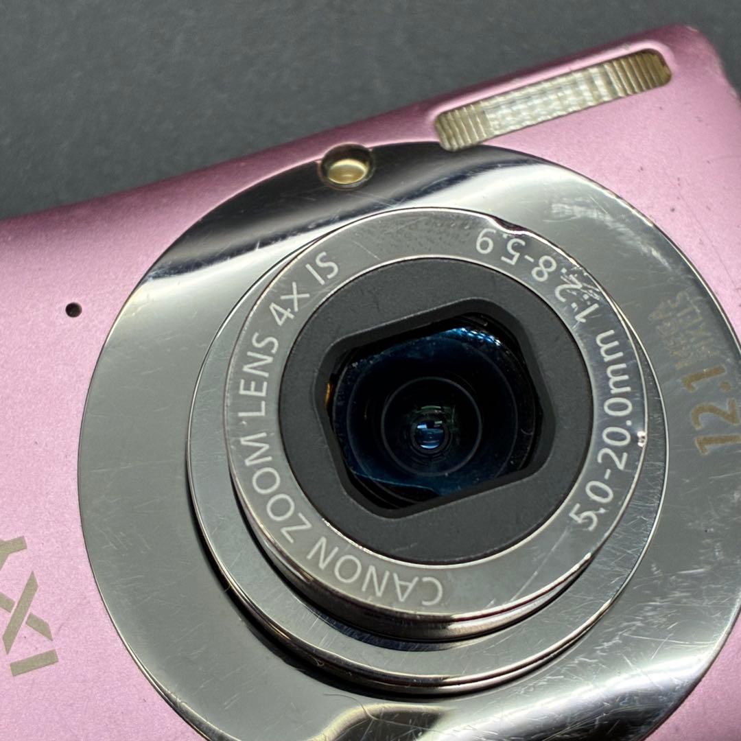 【動作確認済み】 Canon ixy 200F コンパクトデジタルカメラ ピンク