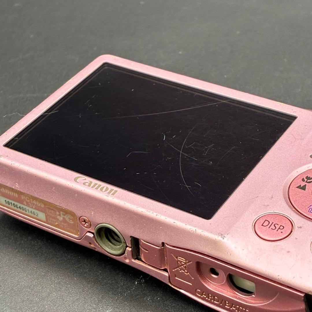 【動作確認済み】 Canon ixy 200F コンパクトデジタルカメラ ピンク