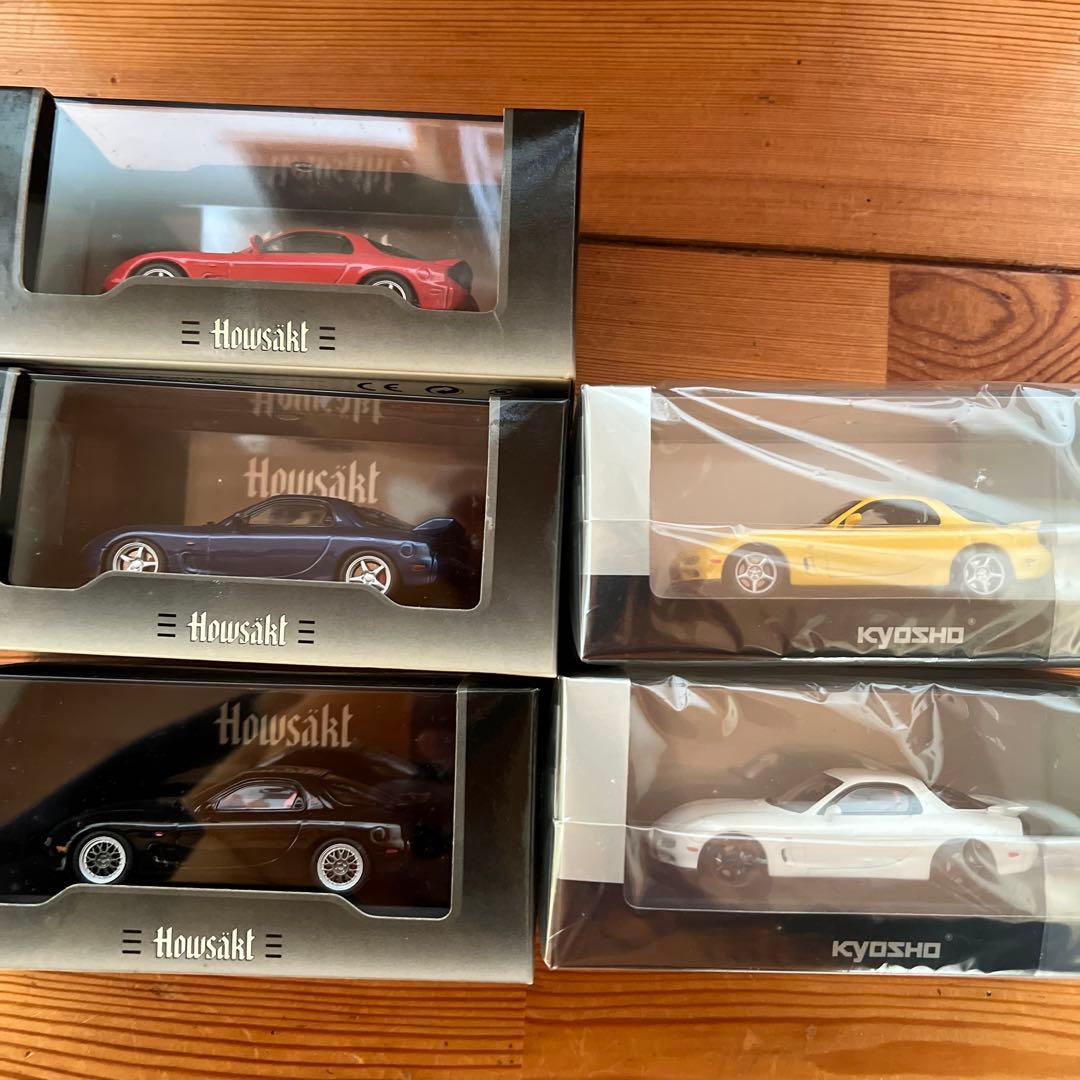 5台セットRX-7 マツダ　MAZDA