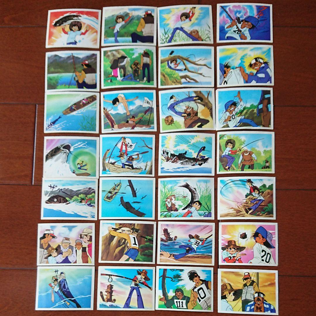 釣りキチ三平 コレクションシール 28枚