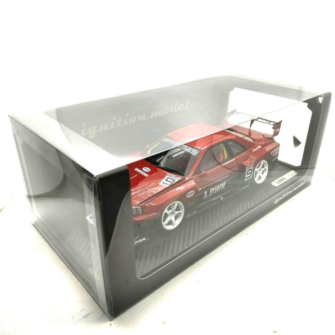 イグニッションモデル １/１８ ＬＢ-ＥＲ３４ スーパーシルエッ スカイライン