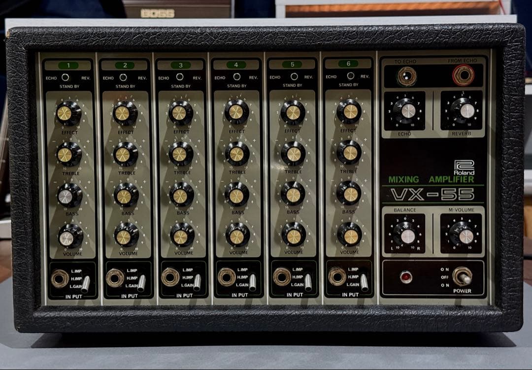 Roland ミキシングアンプ　VX-55 ビンテージ　リバーブ　エコー
