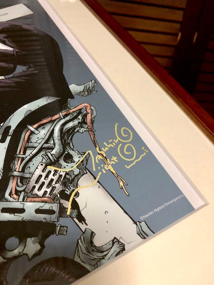 トライガン・マキシマム ミストグラフ B.ウルフウッド〈月夜〉直筆サイン入り