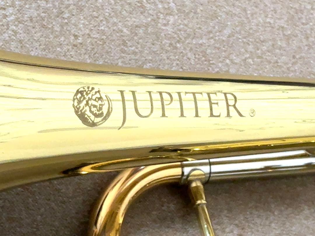ぱ*)様 JUPITER トランペット 特別改造品 ケース ・マウスピース・バル