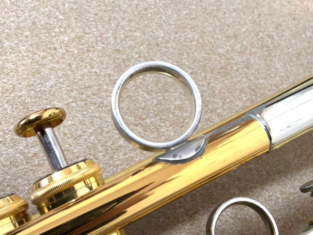 ぱ*)様 JUPITER トランペット 特別改造品 ケース ・マウスピース・バル