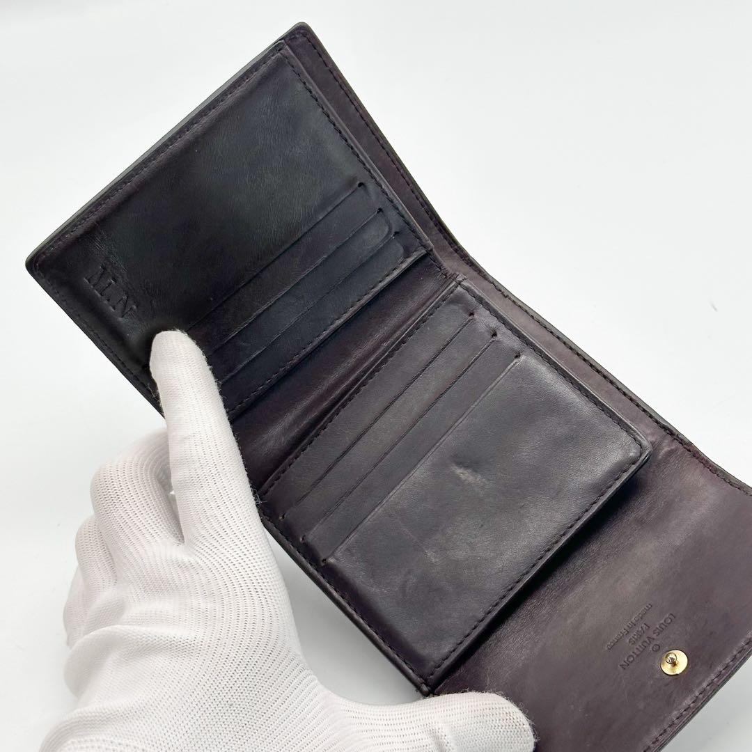 ルイヴィトン ポルトフォイユ カルトクレディ アマラント ヴェルニ モノグラム