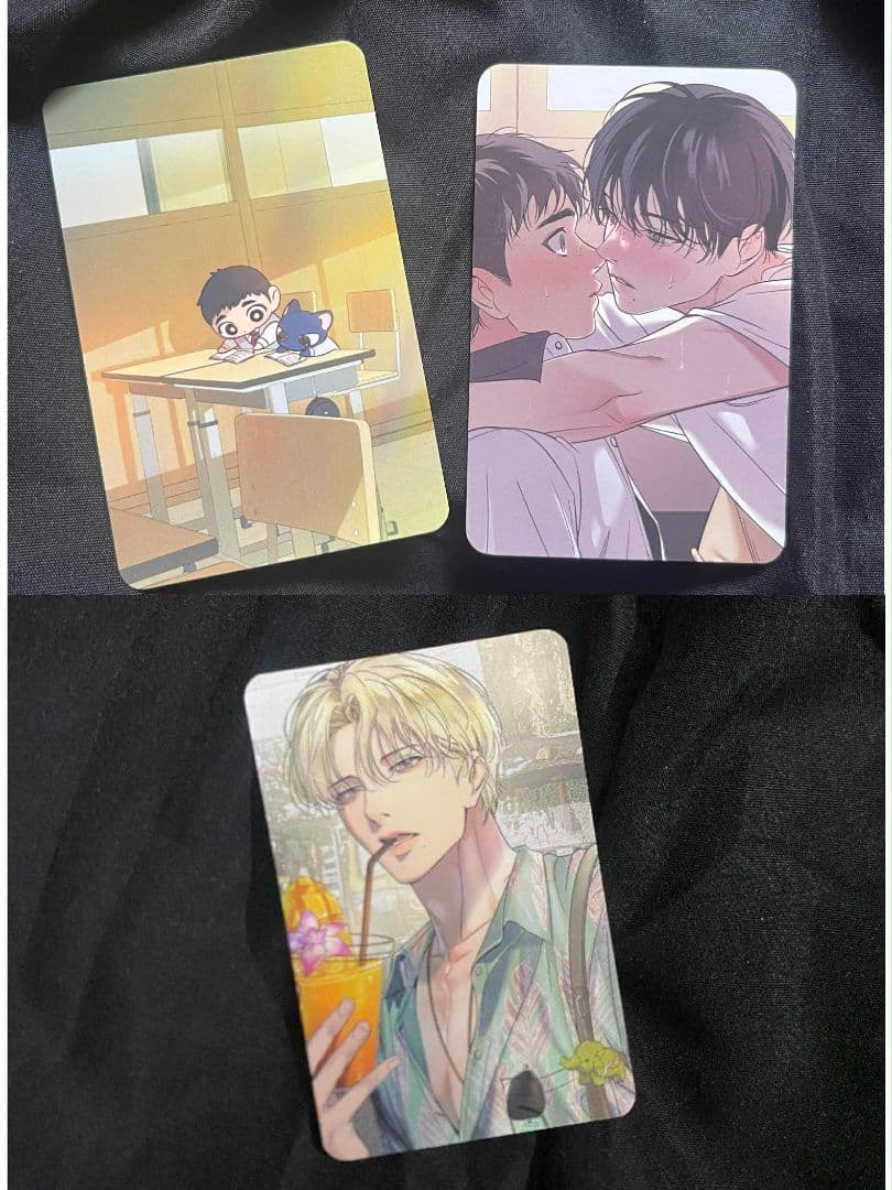 韓国BL backlight バックライト CAFE LEBOM 3枚 トレカ