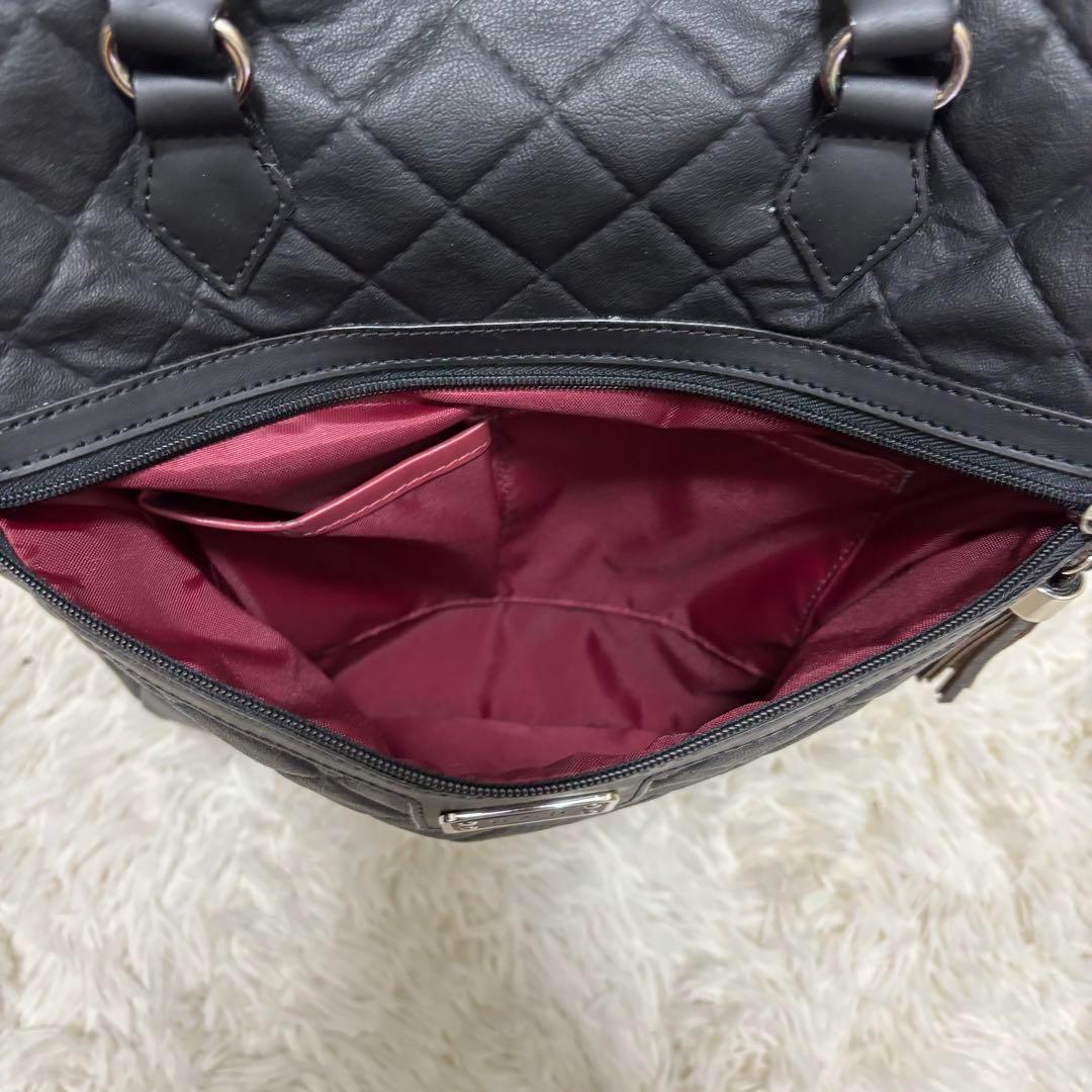 ☆美品☆ SWANY スワニー　キャリーケース　ダイヤキルト　ブラック