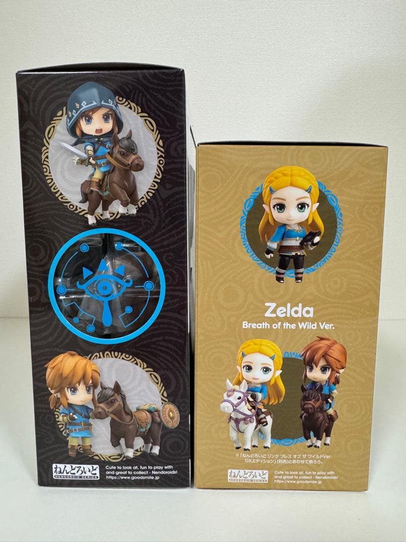 ねんどろいど リンク DXver.(733–DX) ゼルダ(1212) セット