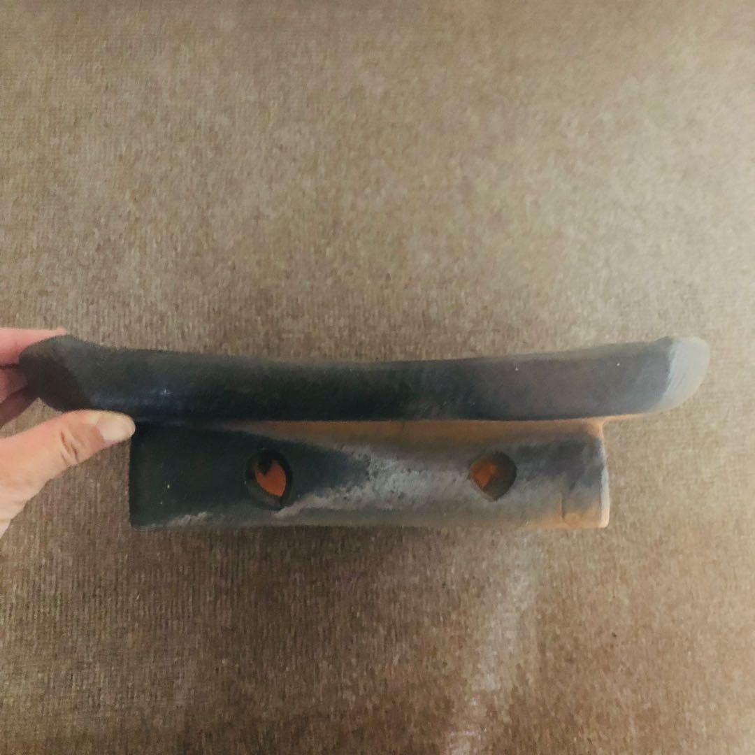 備前焼☆台鉢☆大鉢☆堀江英城☆オシャレ食器☆果物置き☆小料理屋さんの惣菜盛り