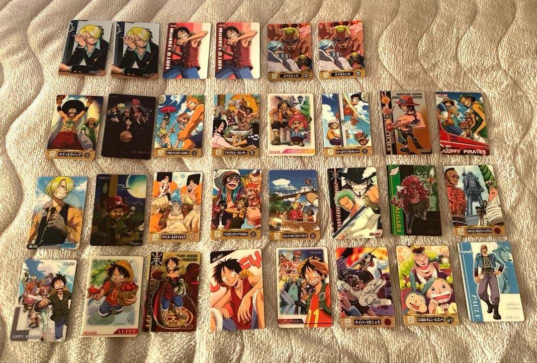 ワンピース ONEPIECE 海賊王グミ カード 30枚 まとめ売り