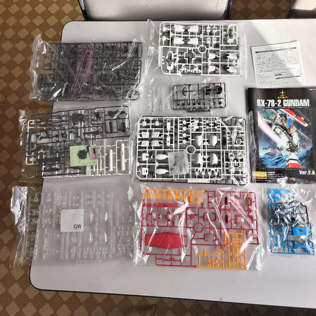 RX-78-2 ガンダム Ver.2.0 BANDAI スぺシャルクリア外装付