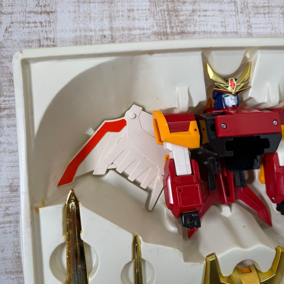 レア　韓国版 当時物 絶対無敵ライジンオー 超無敵合体ゴッドライジンオーセット