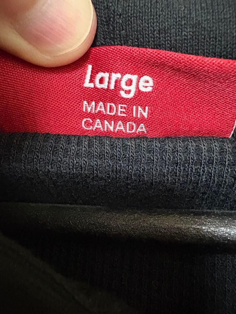 Supreme ブラック フルジップパーカー