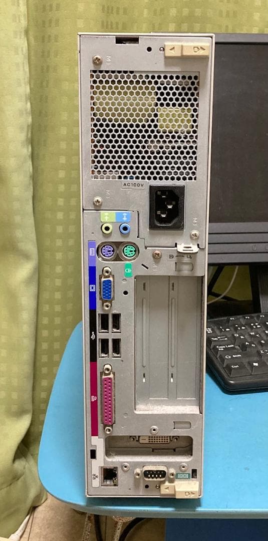 NECパソコン　フルセット　液晶　キーボード　マウス　取説　リカバリCDなど