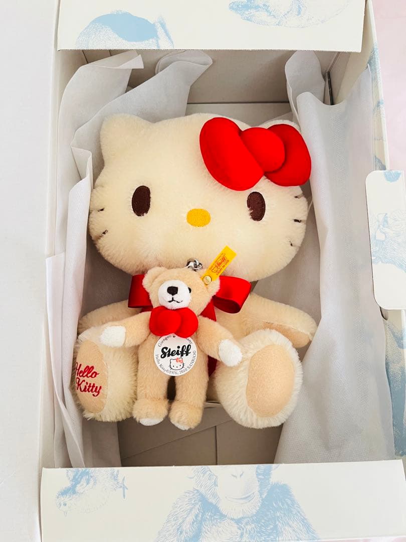 シュタイフ社　ハローキティ ぬいぐるみ 2010年製