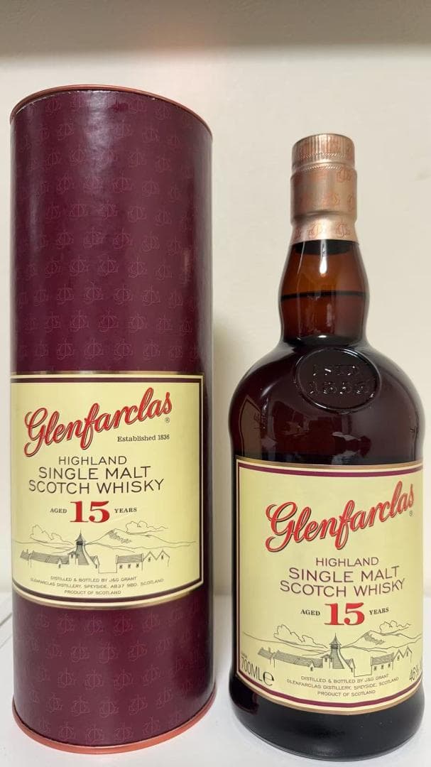 グレンファークラス 15年 700ml 46% ハイランド