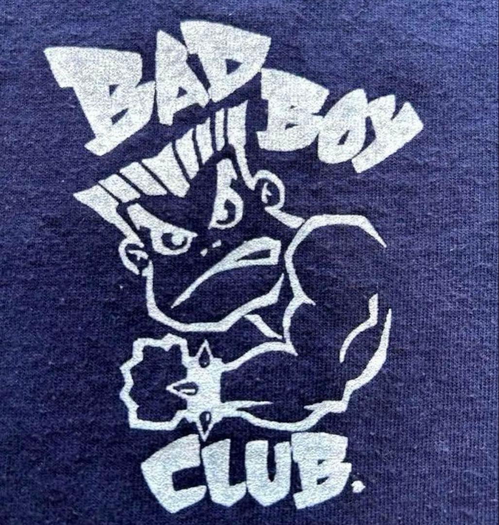 USA製80s~90s BadBoy Club Tシャツ XL 丈79