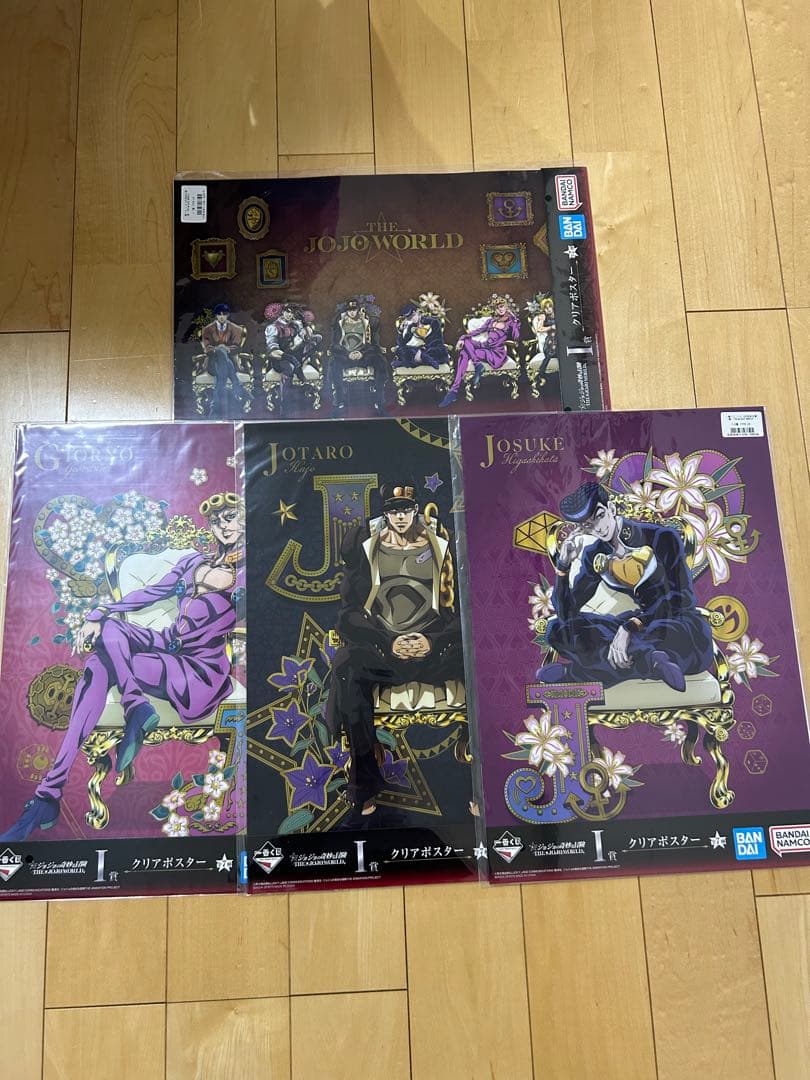 一番くじ　ジョジョワールド　E、F、G、I賞 まとめ売り