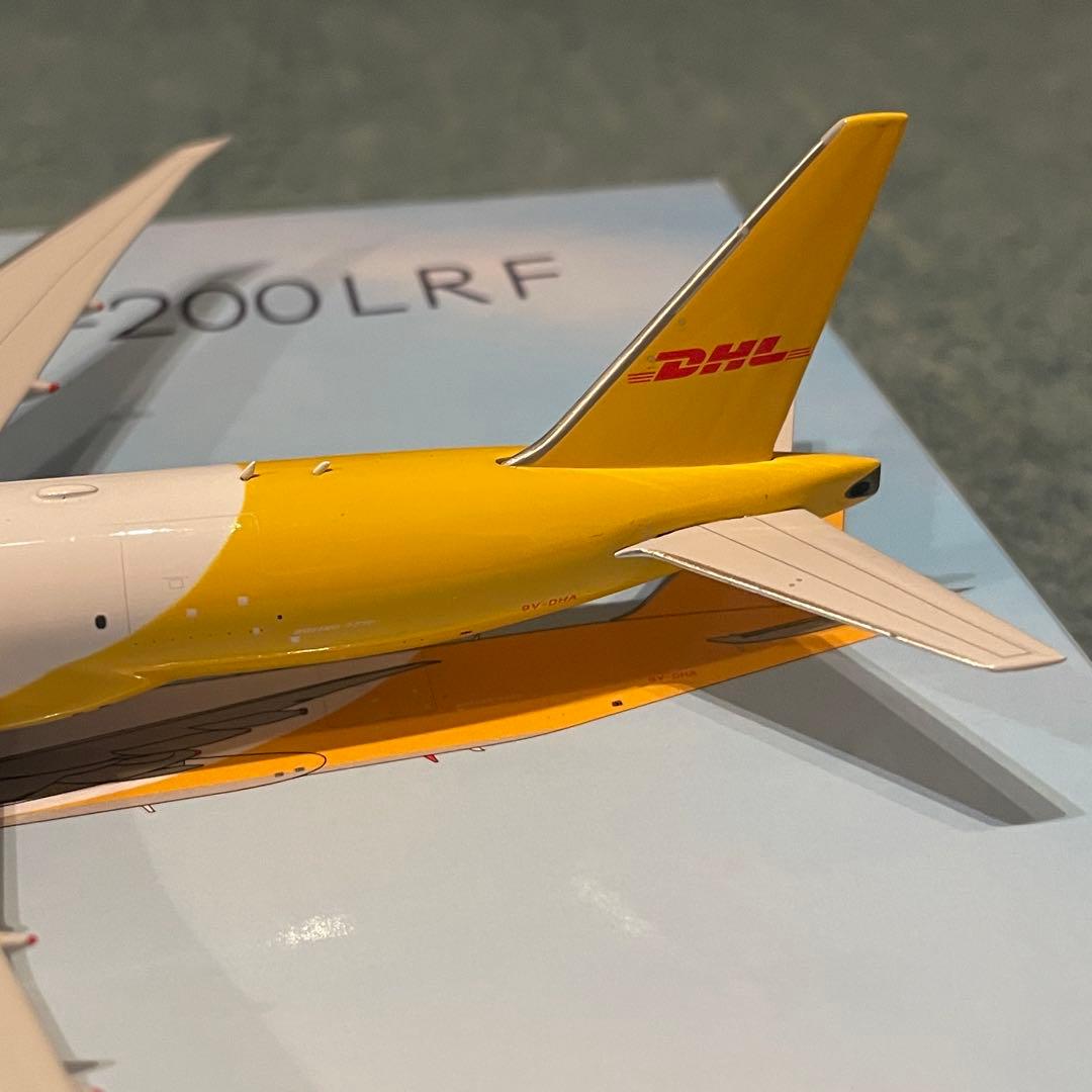 DHL SINGAPORE AIRLINES 777-200LRF シンガポール