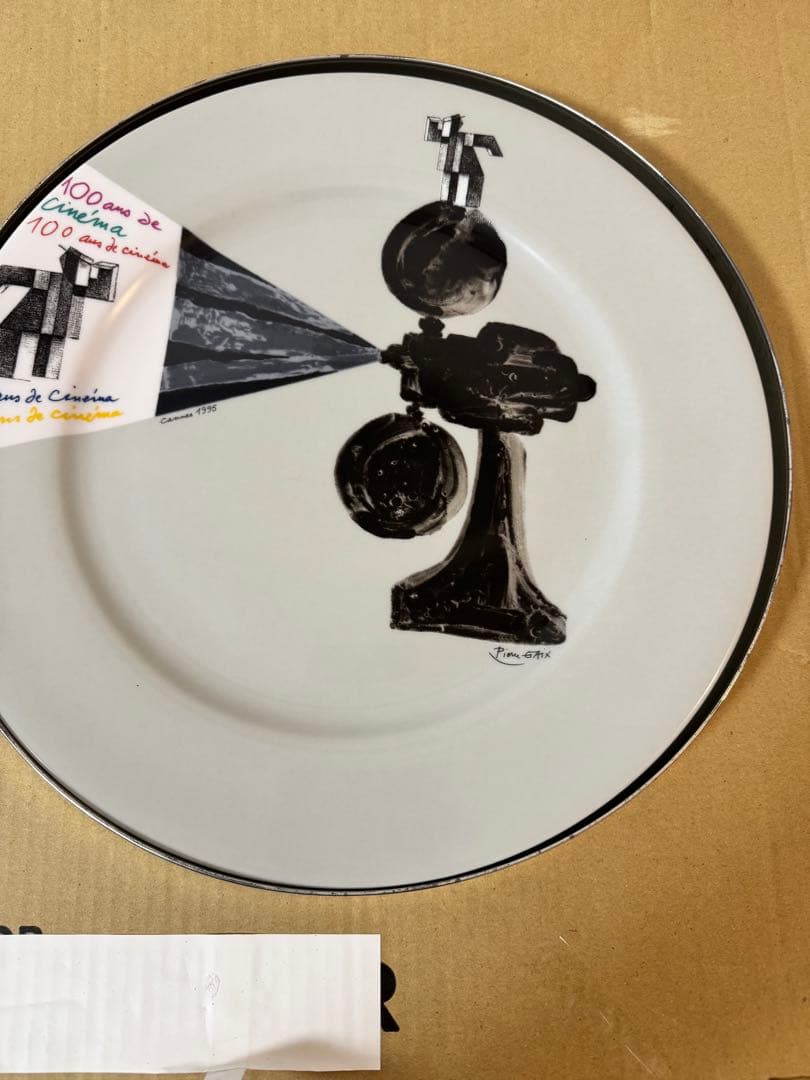 激レアPhilippe Deshoulieres Cinema 大皿　4枚