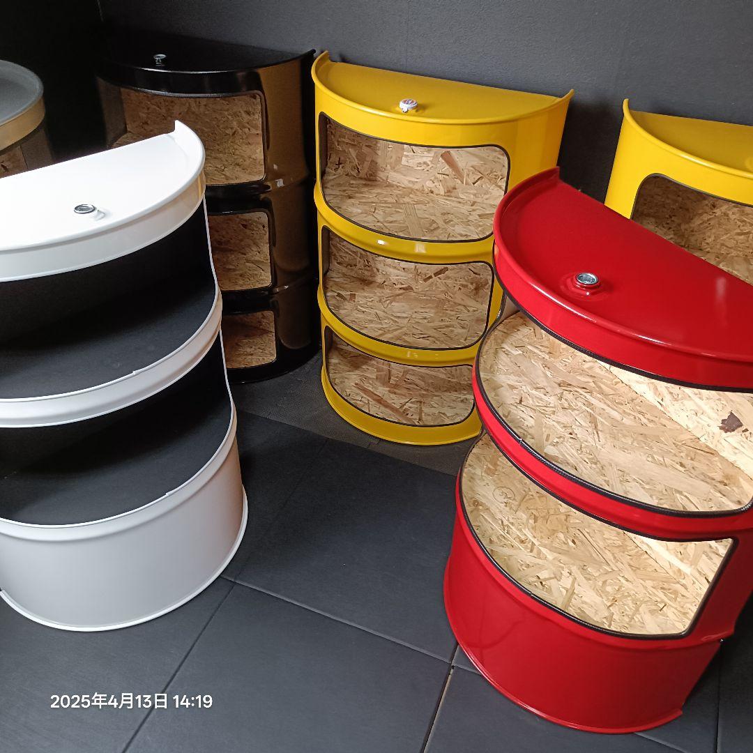 200㍑ドラム缶remakeBOX！レッド