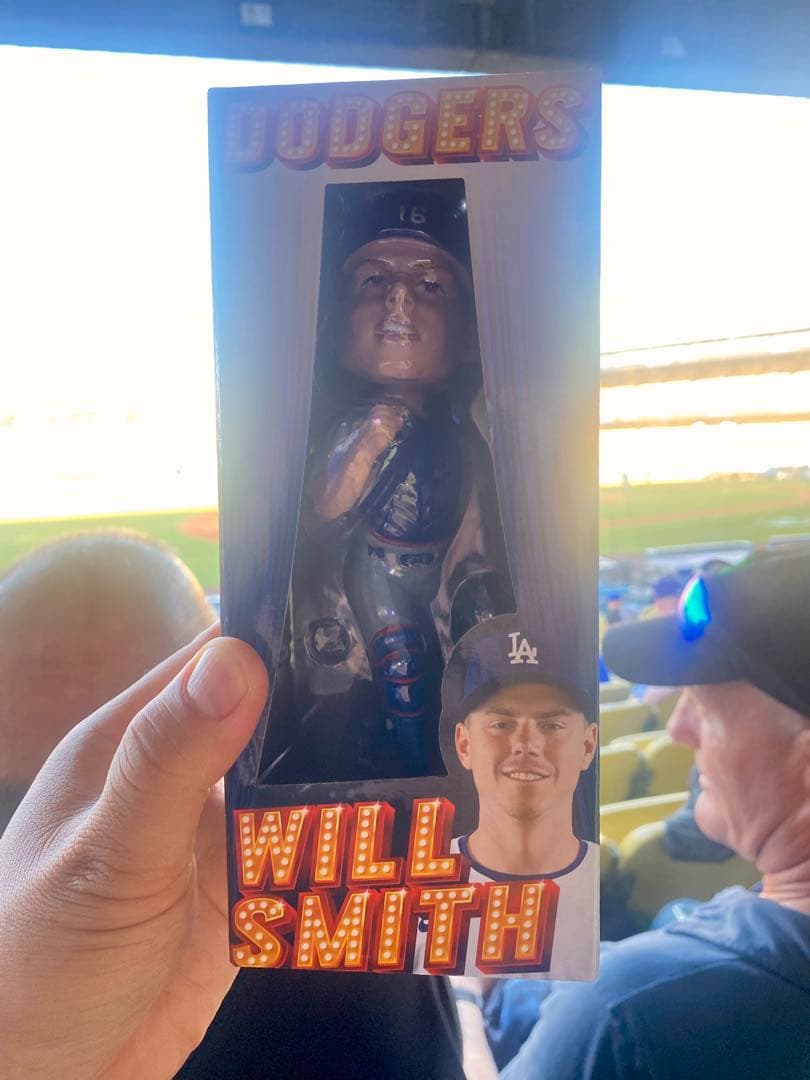 ロサンゼルスドジャース　ウィルスミス　　　ボブルヘッドヘッド