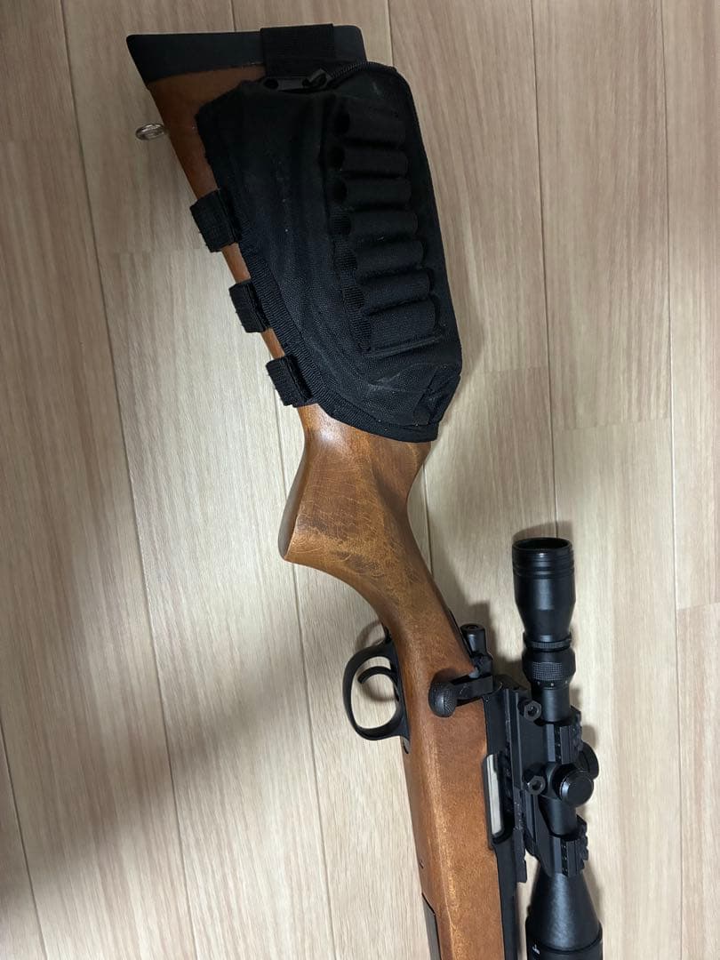 東京マルイ　vsr10 プロスナイパーver 木製ストック交換