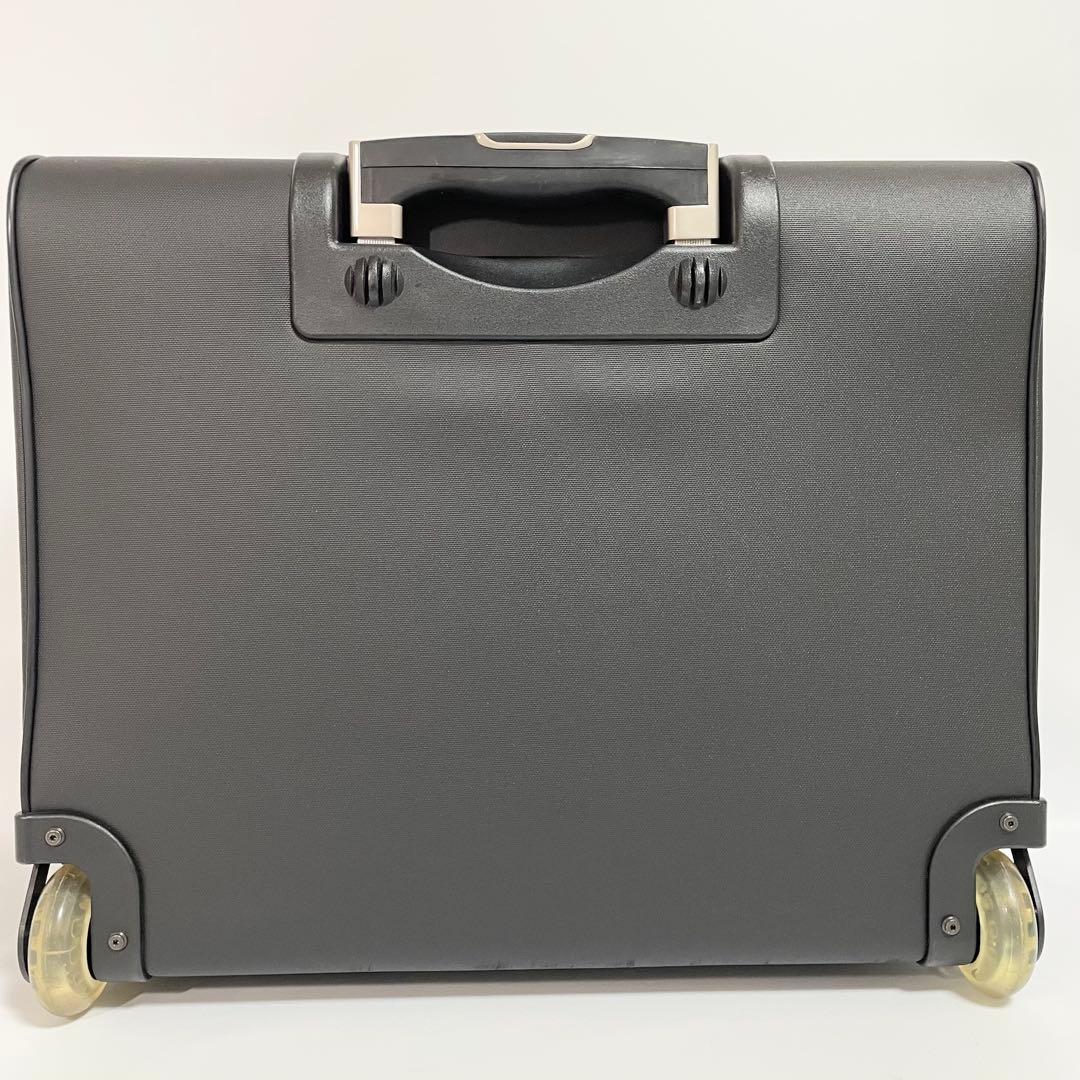 LEXUSレクサス ビジネスキャリー トロリーケース 黒レザー大容量