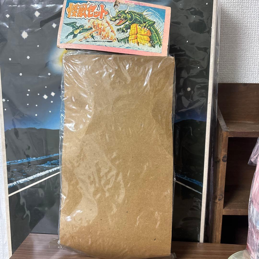 仮面ライダーアマゾン　ソフビ　無版権　パチ　未開封　怪獣セット　ポピー　バンダイ