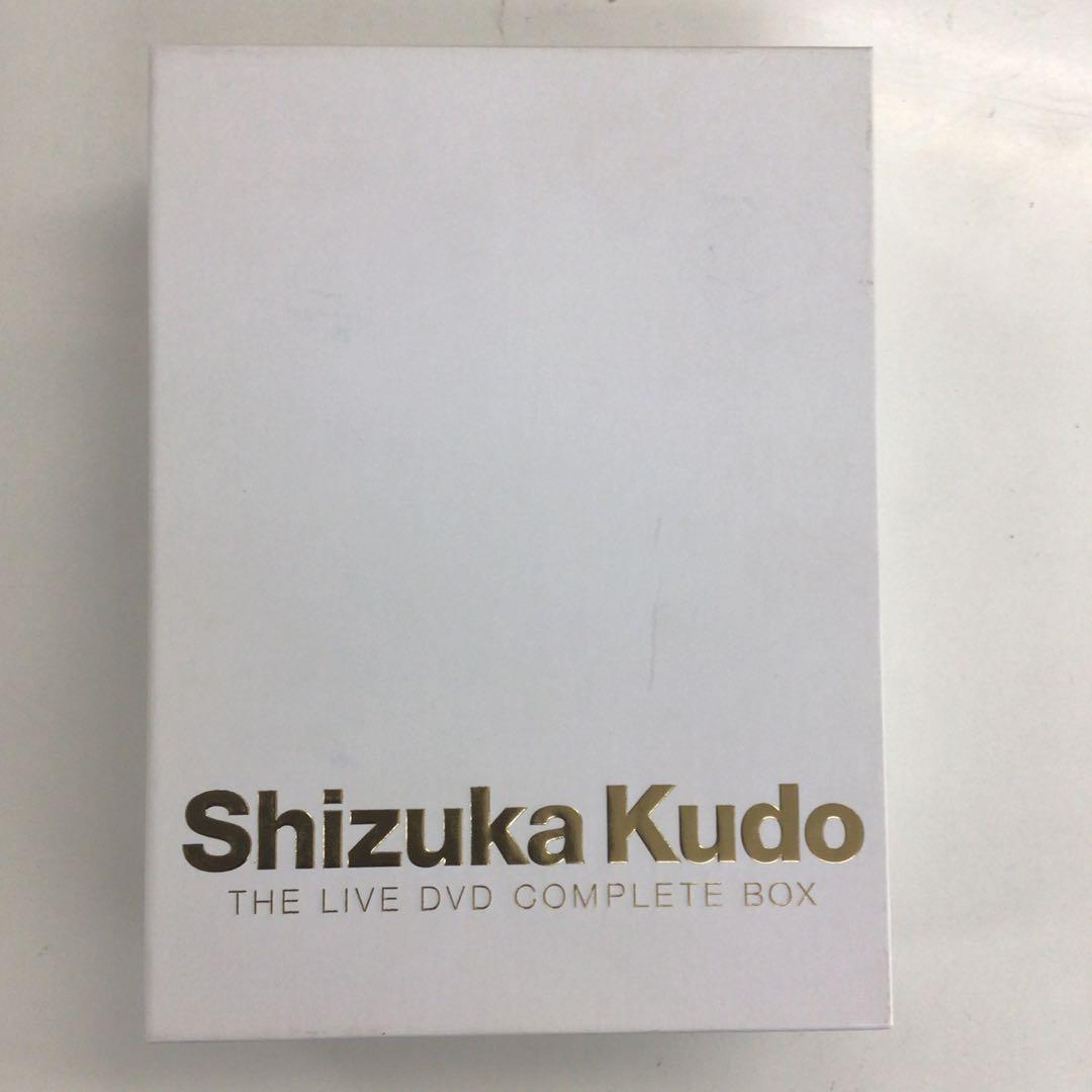 工藤静香 THE LIVE DVD COMPLETE BOX【動作確認済み】