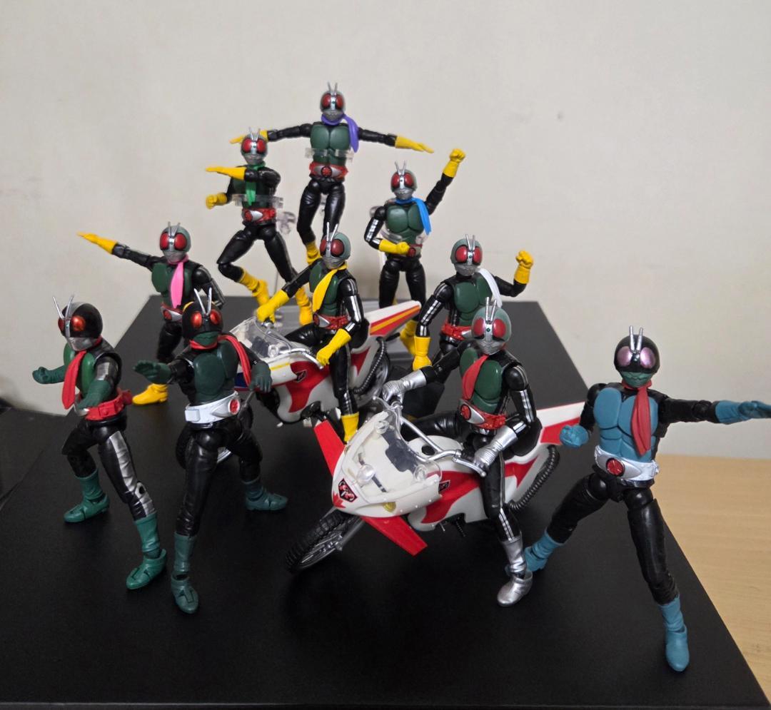 SHODO-X 仮面ライダー 1号 & 2号 & ショッカー「おまけ付き」