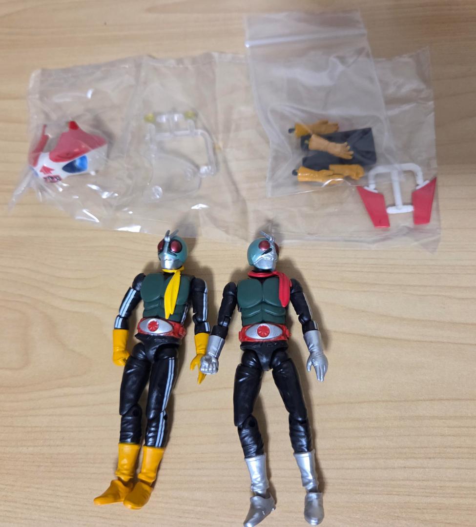 SHODO-X 仮面ライダー 1号 & 2号 & ショッカー「おまけ付き」