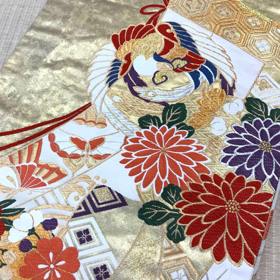 梅乃【135】正絹　振袖　フルセット　赤　大人　成人式　セット