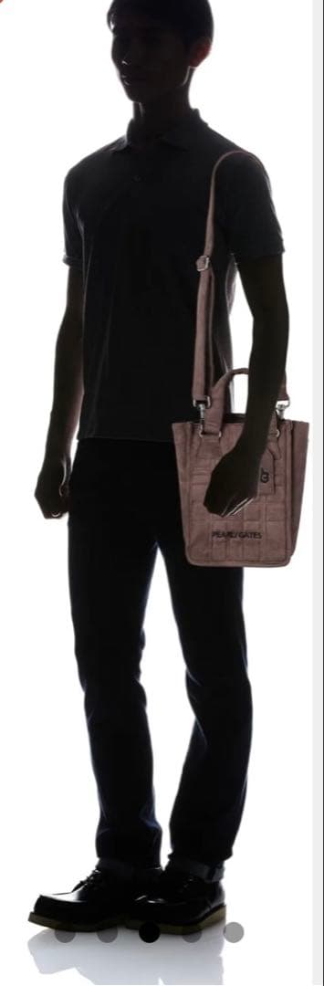 【新品】PARLY GATES スウェード調カートバッグ