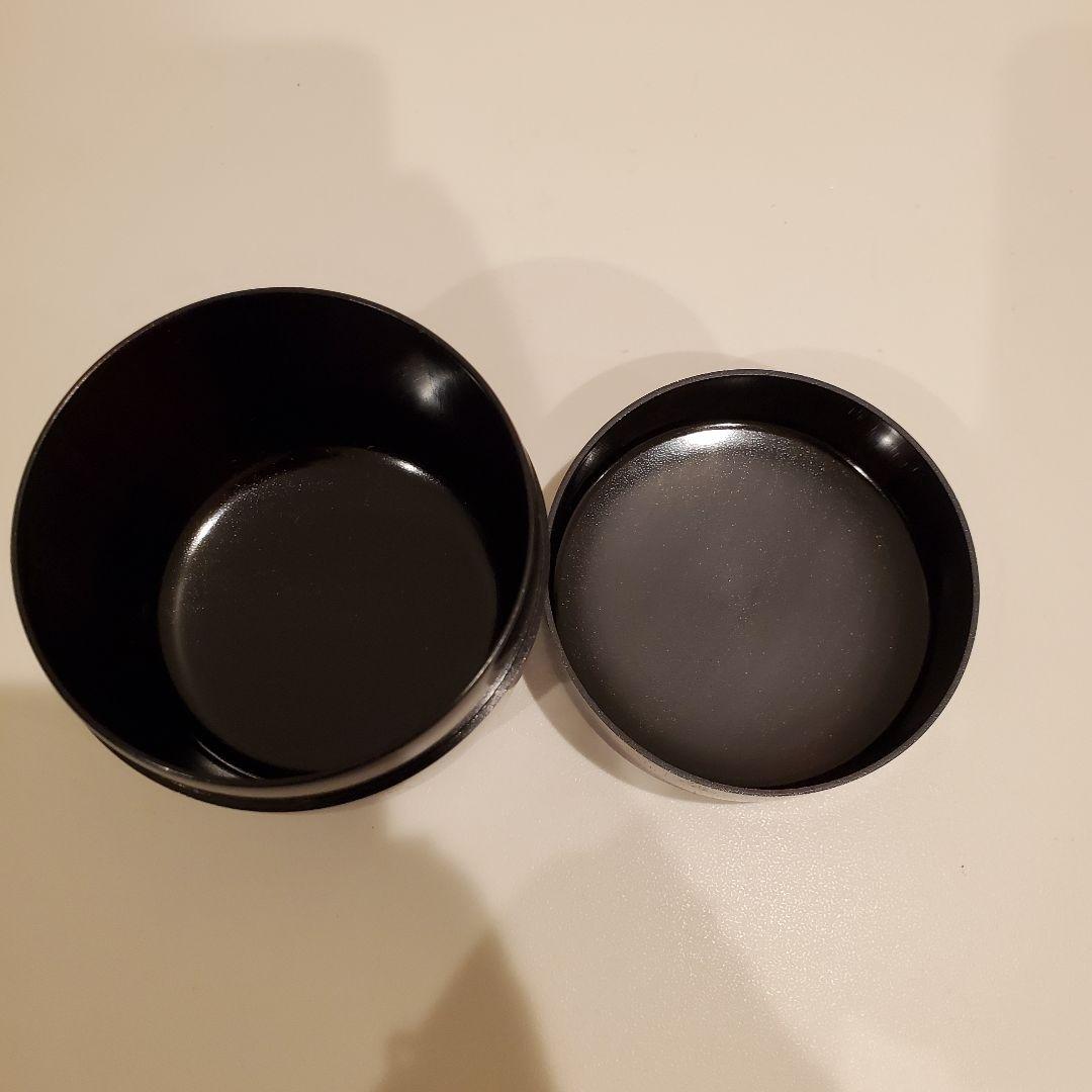 【未使用】人間国宝 川北良造 縞黒檀中棗 茶道