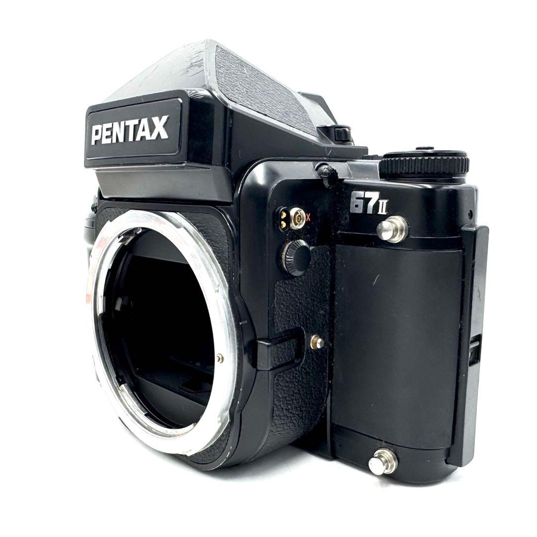 動作良好 PENTAX 67 II ボディ ペンタックス 中判フィルムカメラ