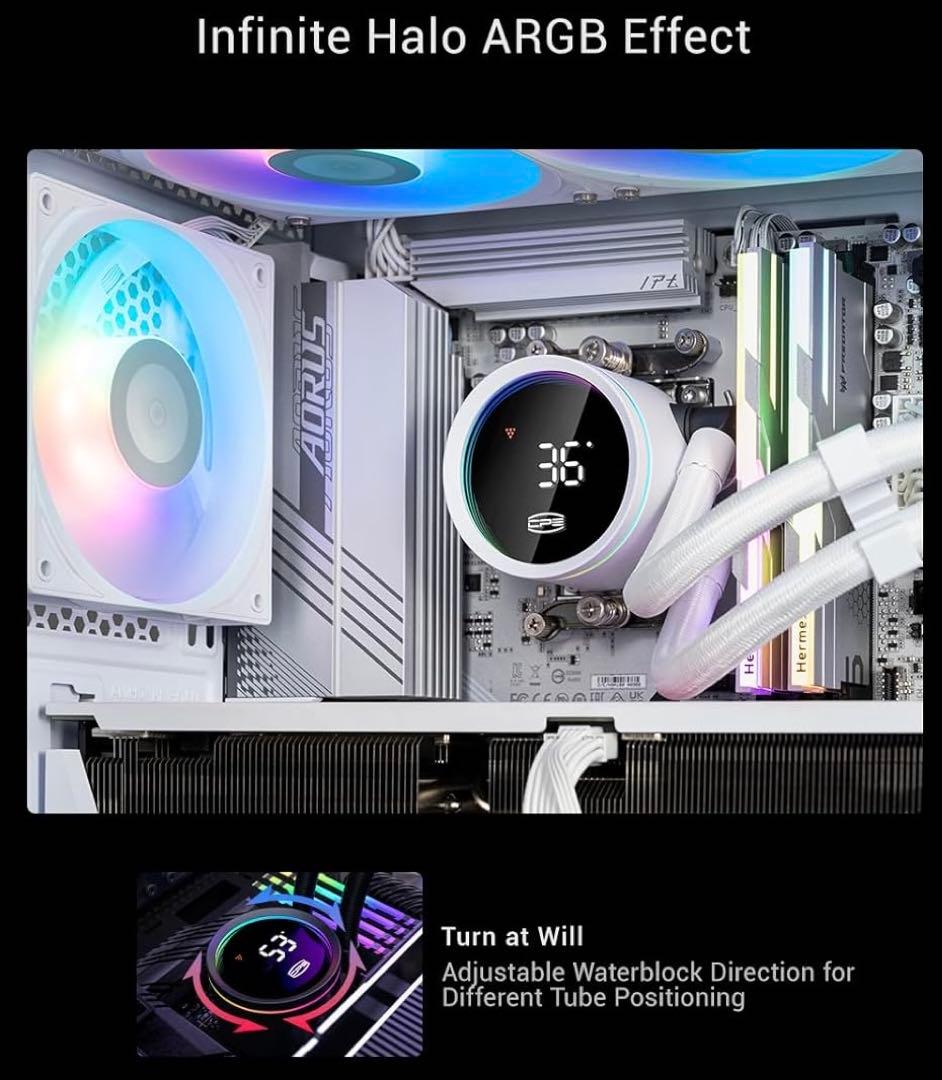 PCCOOLER「CPS DA360 Pro」ブラック