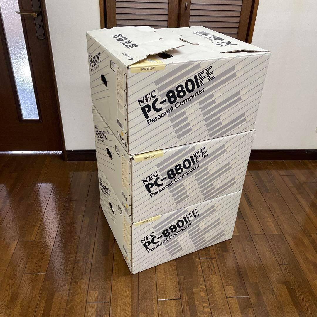 【新品・未開封】NEC PC-8801FE 本体 キーボード付き （3 / 3)