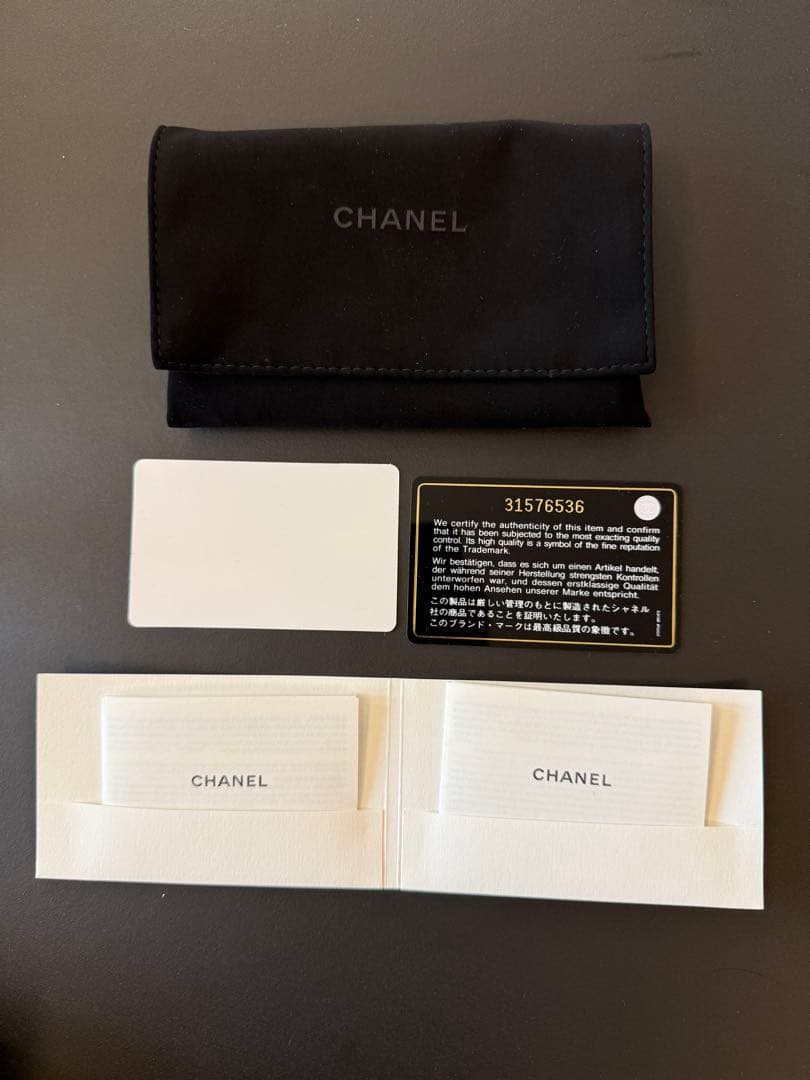 CHANEL ピンク キルティング ケース