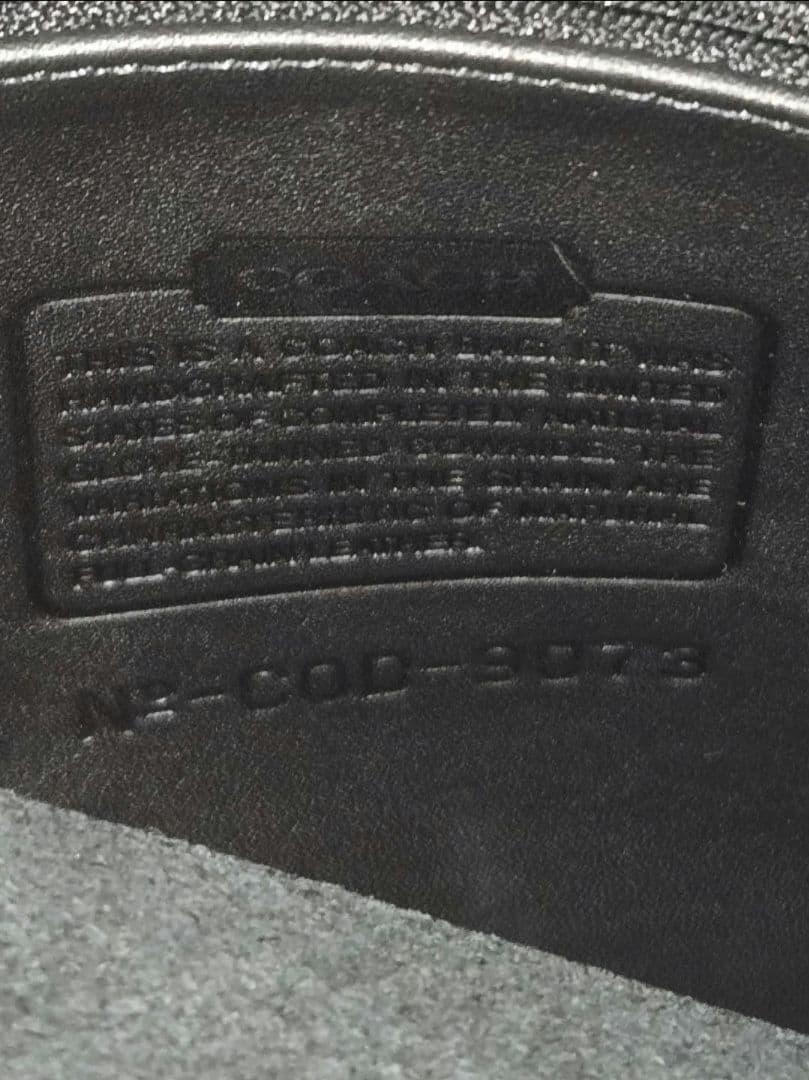 COACH オールドコーチ　ヴィンテージ　クラブタンレザー ショルダーバッグ