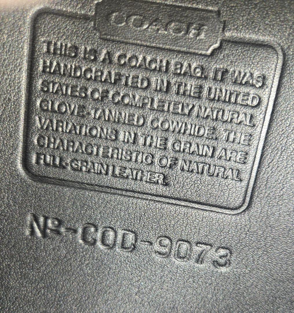 COACH オールドコーチ　ヴィンテージ　クラブタンレザー ショルダーバッグ