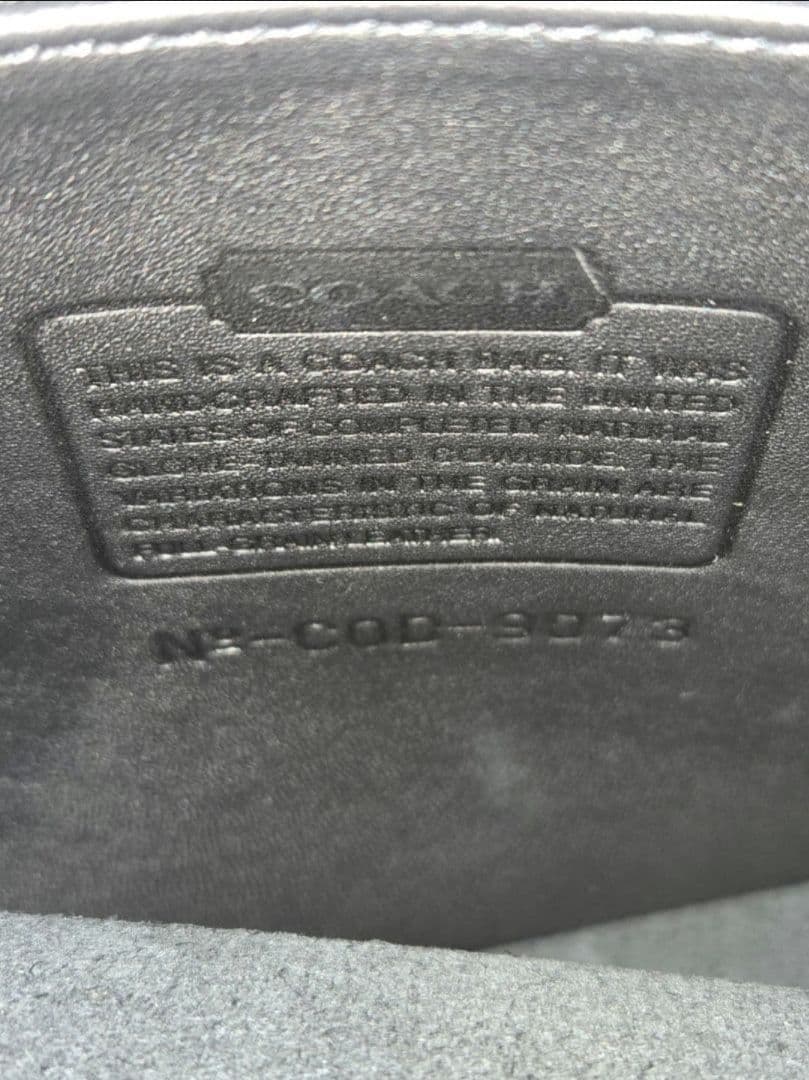 COACH オールドコーチ　ヴィンテージ　クラブタンレザー ショルダーバッグ