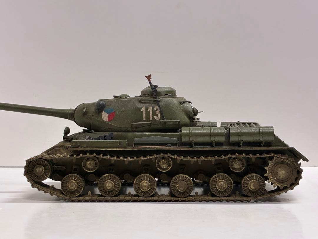 タミヤ 1/35 JS-2 完成品　戦車　模型　プラモデル　ソ連　IS-2