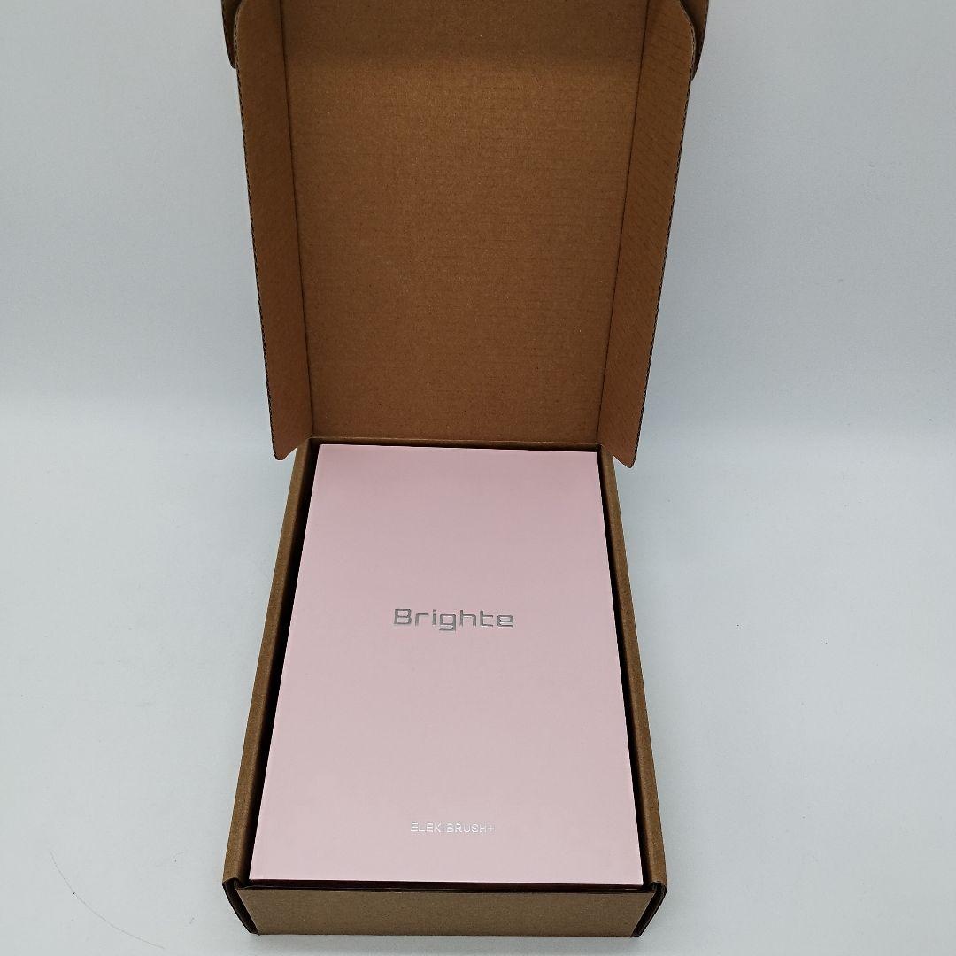 【新品未使用】ブライト エレキブラシ＋ ピンク BRT-FSB180 美顔器