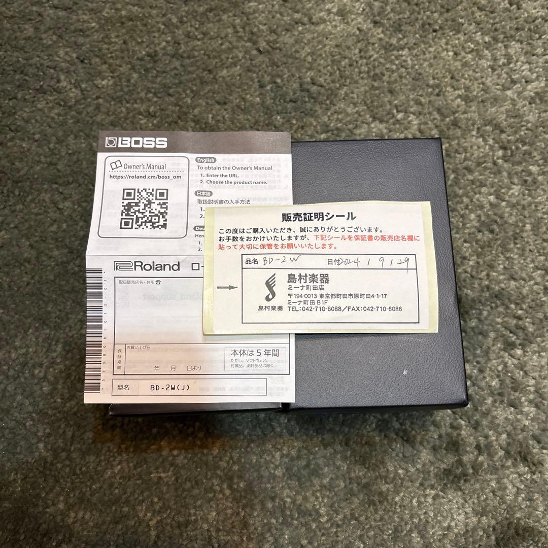 ギター BOSS BD-2w Blues D